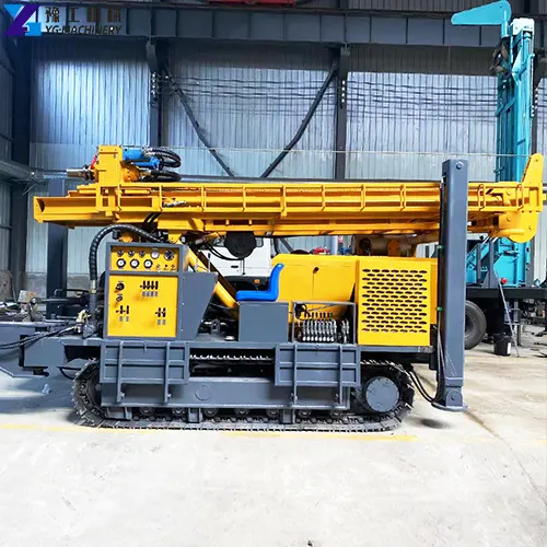 crawler water well drilling rig