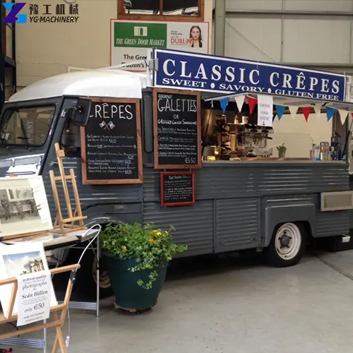 crepe food truck for sale