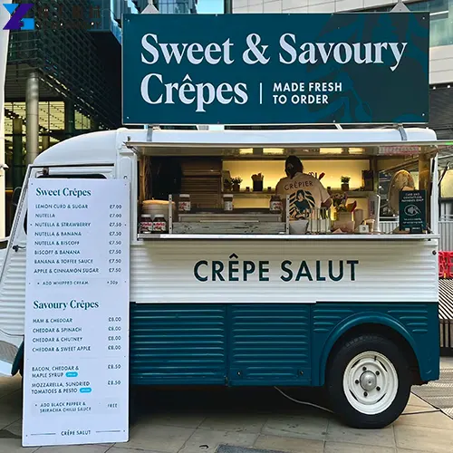 crepe mobile food truck