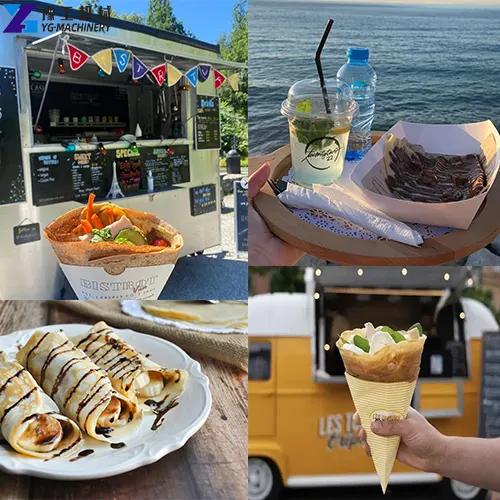 crepe pictures on amina's instagram