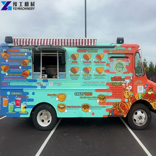crepe truck for sale