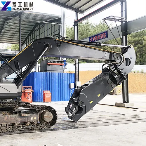 demolition shears excavator