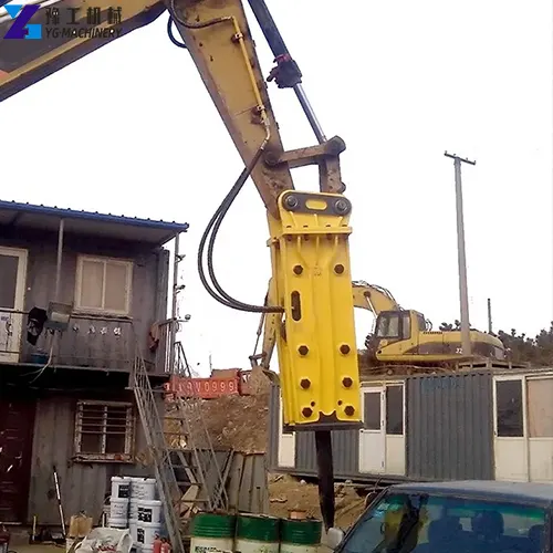 excavator rock breaker