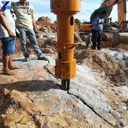 excavator rock splitter