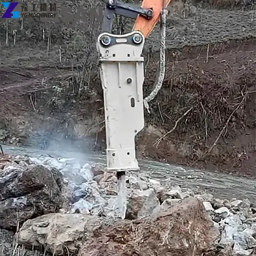 mini excavator rock breaker