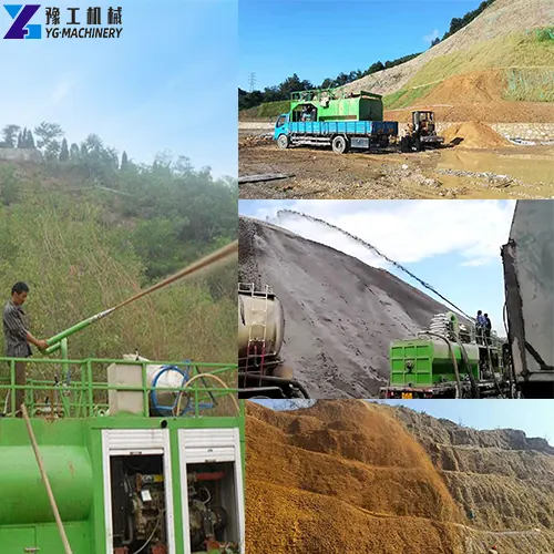 small hydroseeding machine