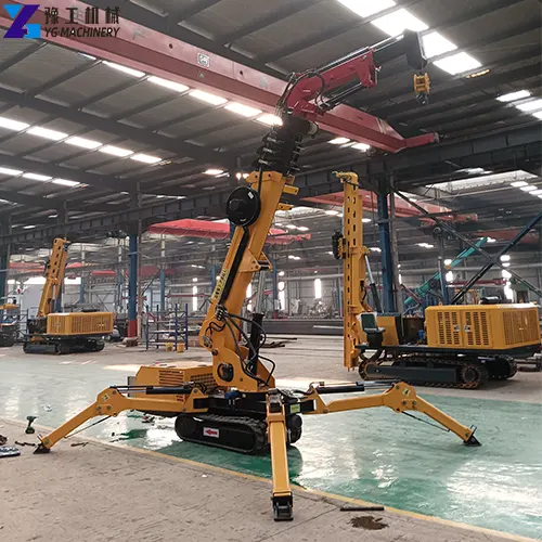 tracked mini crane