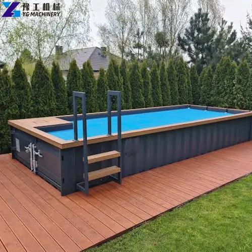 container swimming pool cost