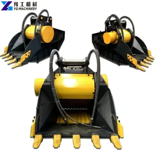 Excavator Rock Crusher Bucket