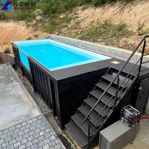 shipping container swimming pool
