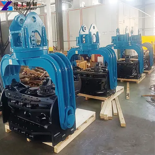 side grip sheet pile driver