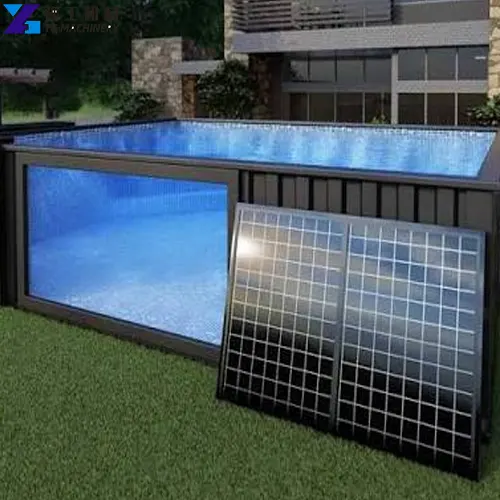 storage container swimming pool