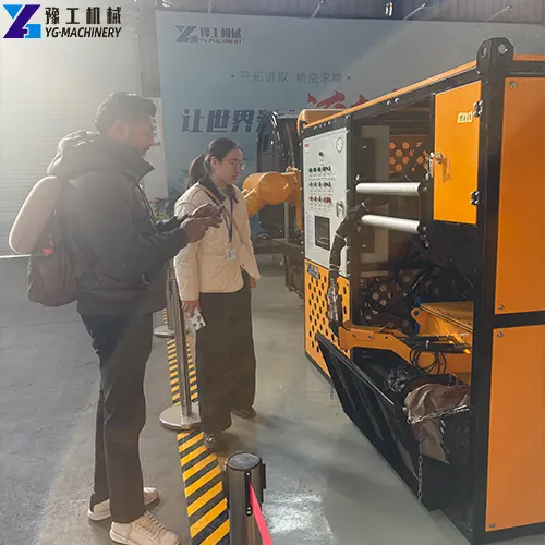Malaysian dredging robot customer visits factory