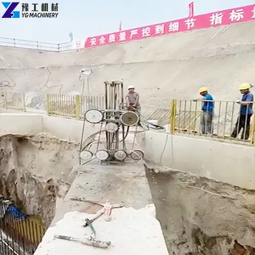 concrete cutting wire saw machine for sale