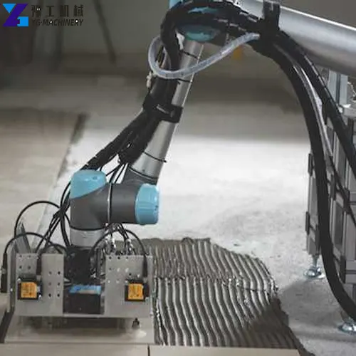 construction tile laying robot