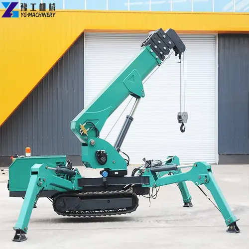 crane with man basket for safe elevated work