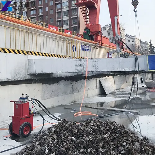 diamond wire saw cutting machine concrete