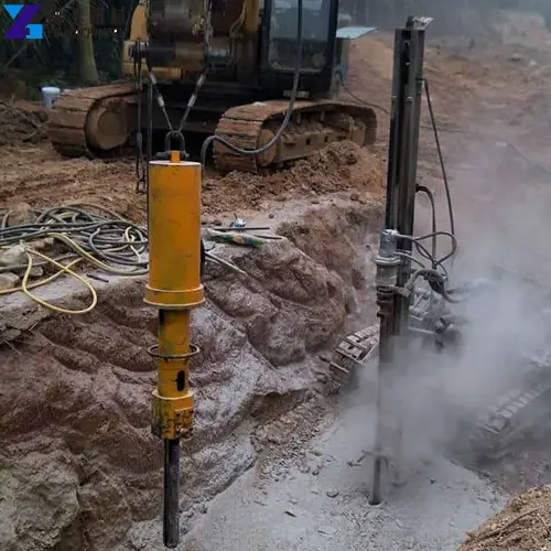 excavator rock splitter