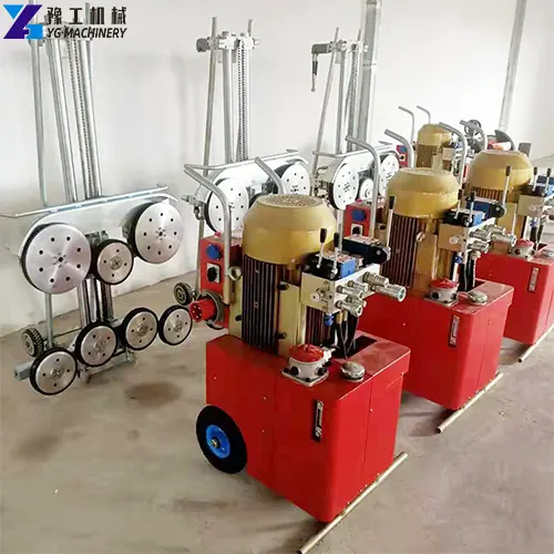hydraulic concrete wire saw machine
