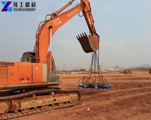 hydraulic pile breaking machine