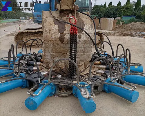 hydraulic pile cutter