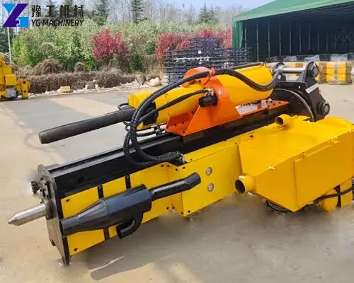 hydraulic rock drill and splitter