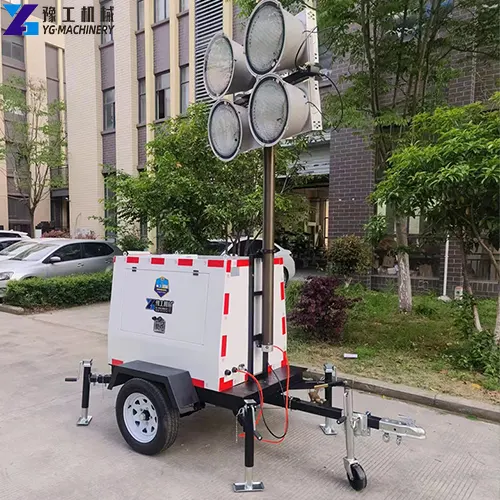 light tower with generator