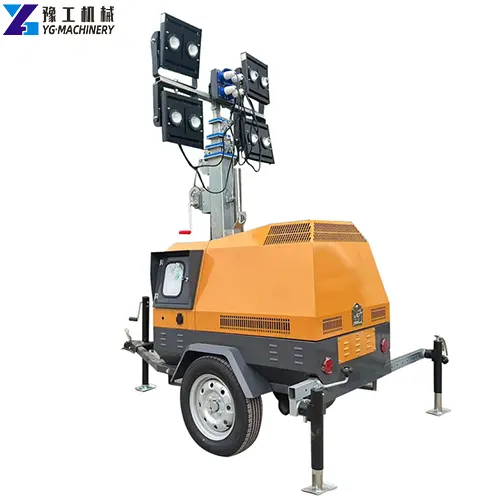 outdoor mobile light tower
