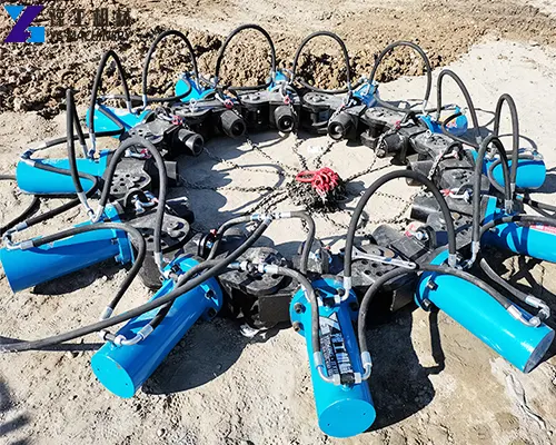 pile crusher machine