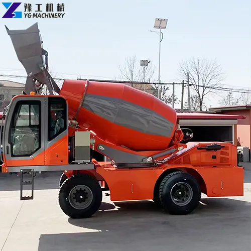 self loading concrete mixer truck price
