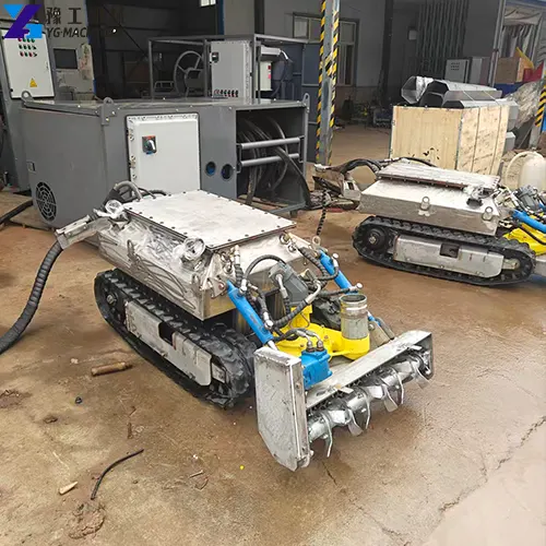 underwater pipeline sludge clean robot