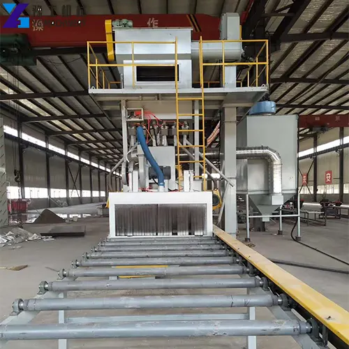 automatic shot blasting machine