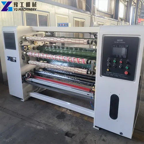 bopp tape slitter rewinder machine