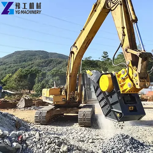 bucket crusher for excavator