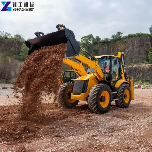 compact tractor loader backhoe