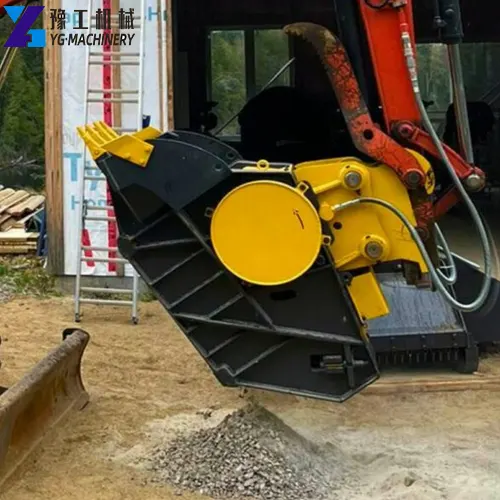 concrete crusher bucket