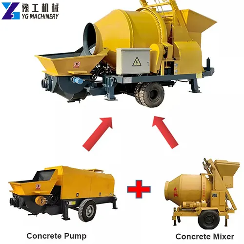 concrete pumps and mixers