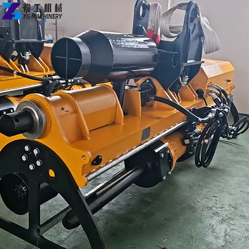 hydraulic rock drilling and splitting machine
