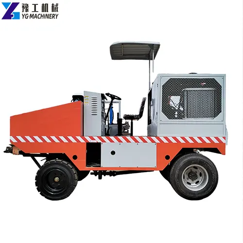 landscape curbing machine