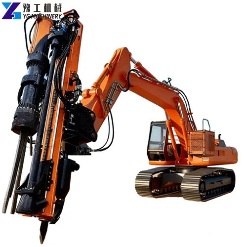 mining hydraulic rock drilling and splitting machine