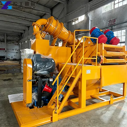 desander for pile foundation