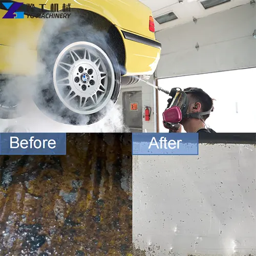 dry ice cleaning machines for automotive applications