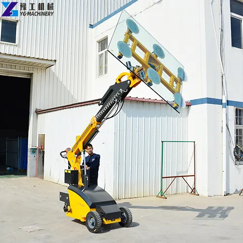 glass installation robot