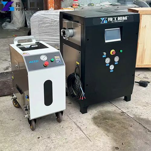 mobile dry ice car cleaning machine
