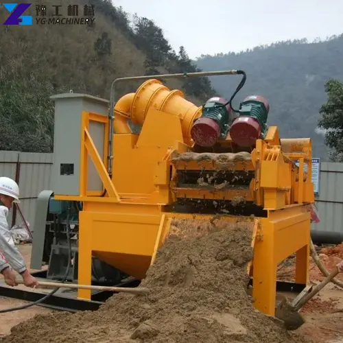 pile foundation mud separator