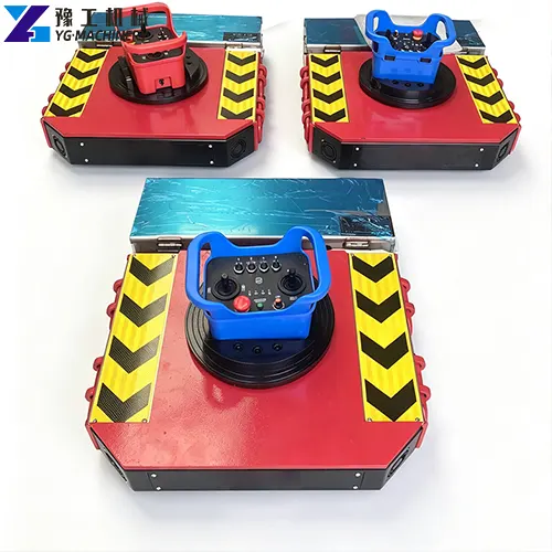 remote-controlled industrial tank mover