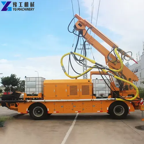 robotic shotcrete machine