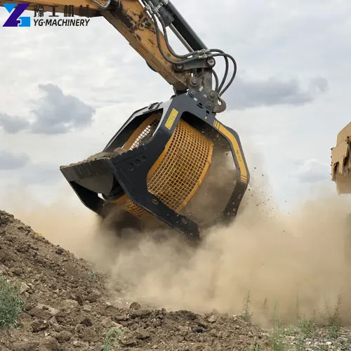 screening bucket for mini excavator