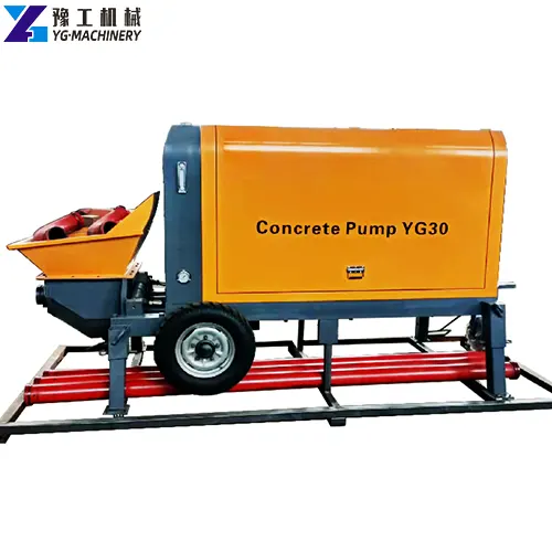 Portable Mini Concrete Pump Sold to Paraguay