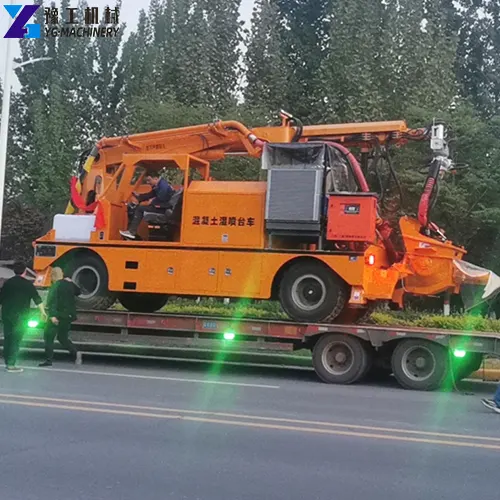 tunnel lining shotcrete robot